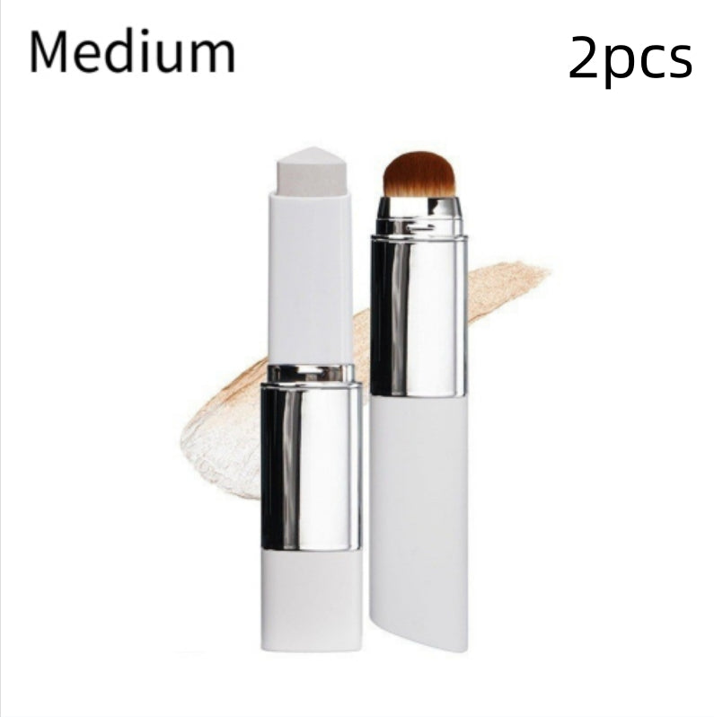 Skin Tone Matching Foundation with Removable Brush