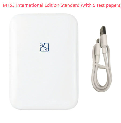 Portable Wireless Color Photo Printer – USB & Bluetooth Thermal Sublimation Printer