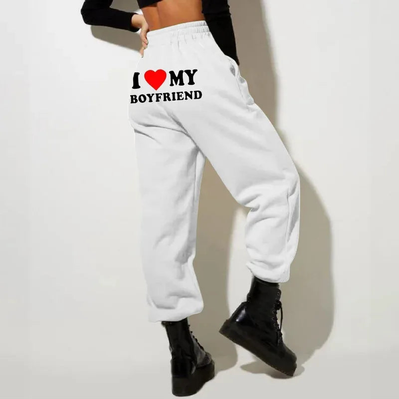 Women’s Fleece-Lined Valentine’s Day Jogger Sweatpants