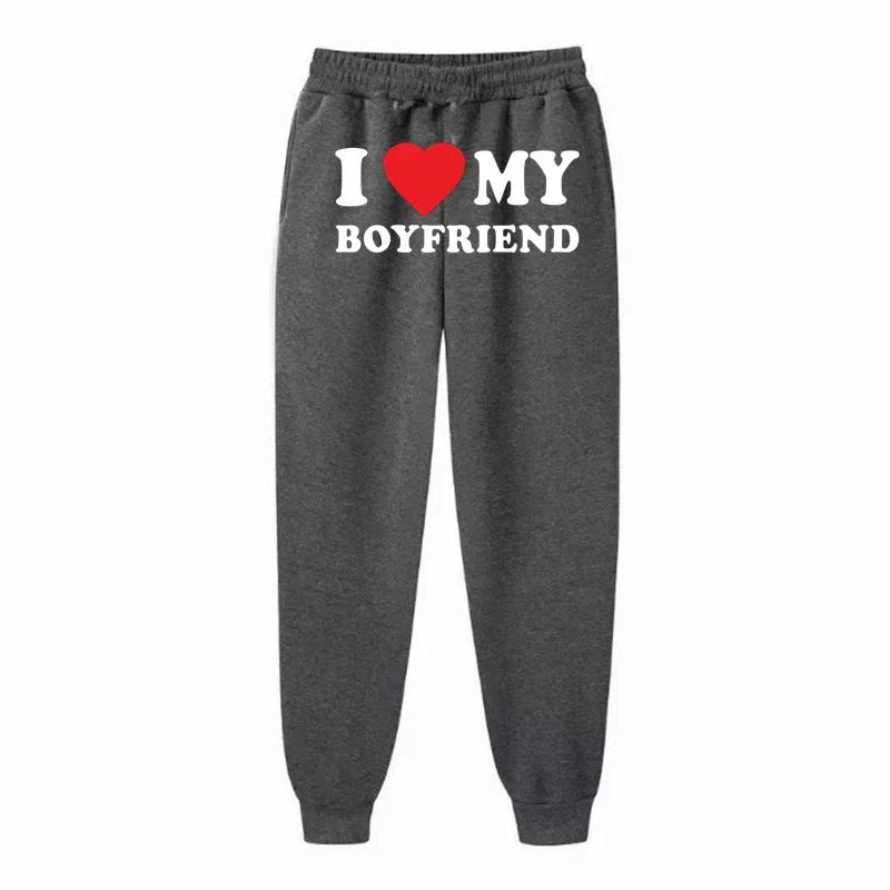 Women’s Fleece-Lined Valentine’s Day Jogger Sweatpants