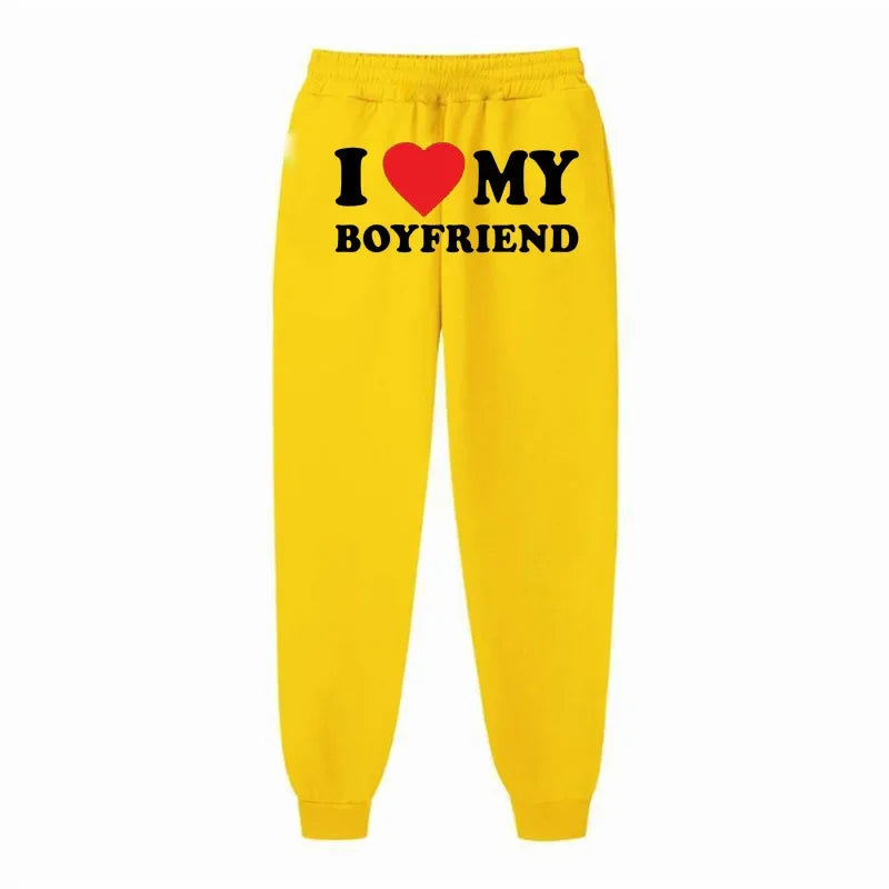 Women’s Fleece-Lined Valentine’s Day Jogger Sweatpants
