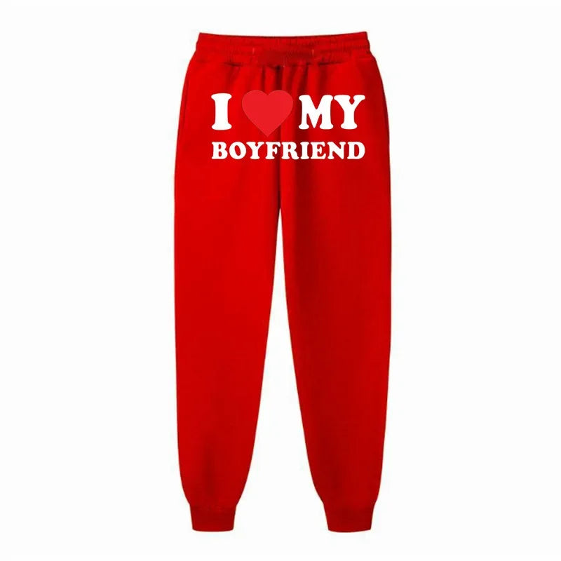 Women’s Fleece-Lined Valentine’s Day Jogger Sweatpants
