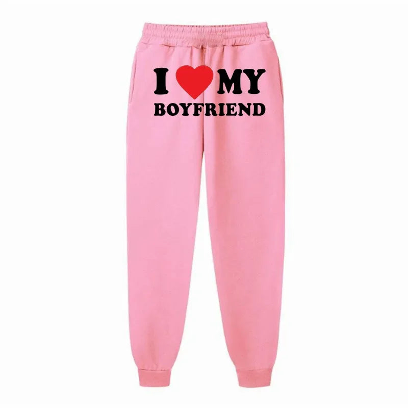 Women’s Fleece-Lined Valentine’s Day Jogger Sweatpants