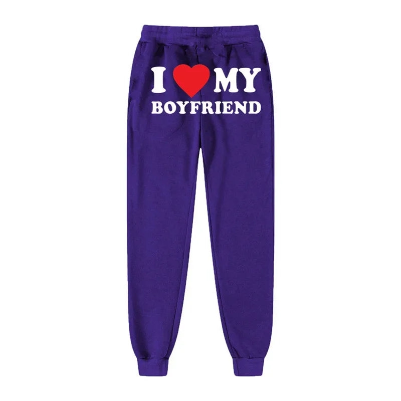 Women’s Fleece-Lined Valentine’s Day Jogger Sweatpants